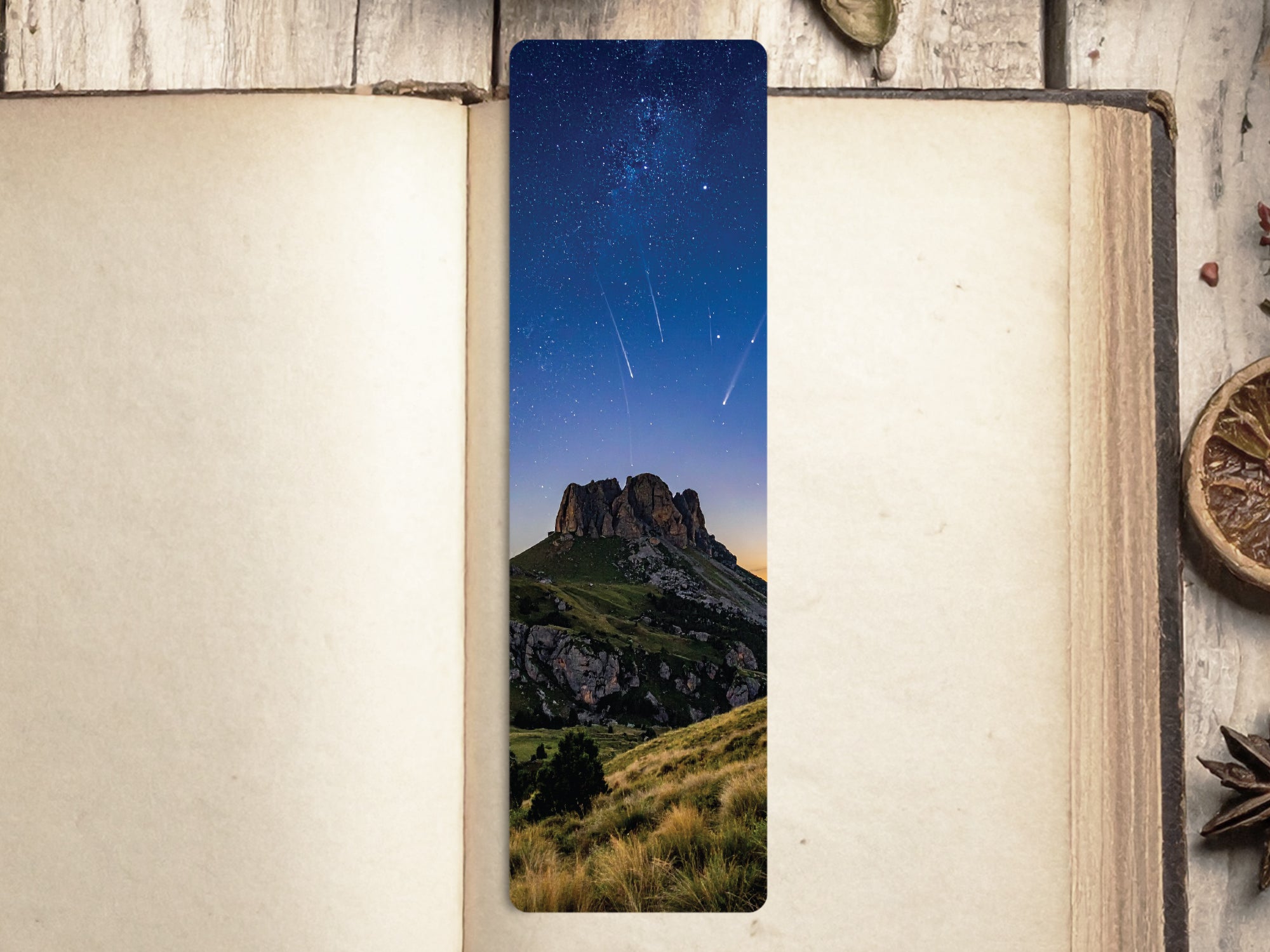 Starry Night and Aurora Bookmark Collection – Handmade & Laminated