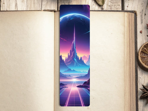 Cosmic Planet Bookmark Collection – Handmade, Sci-Fi & Laminated