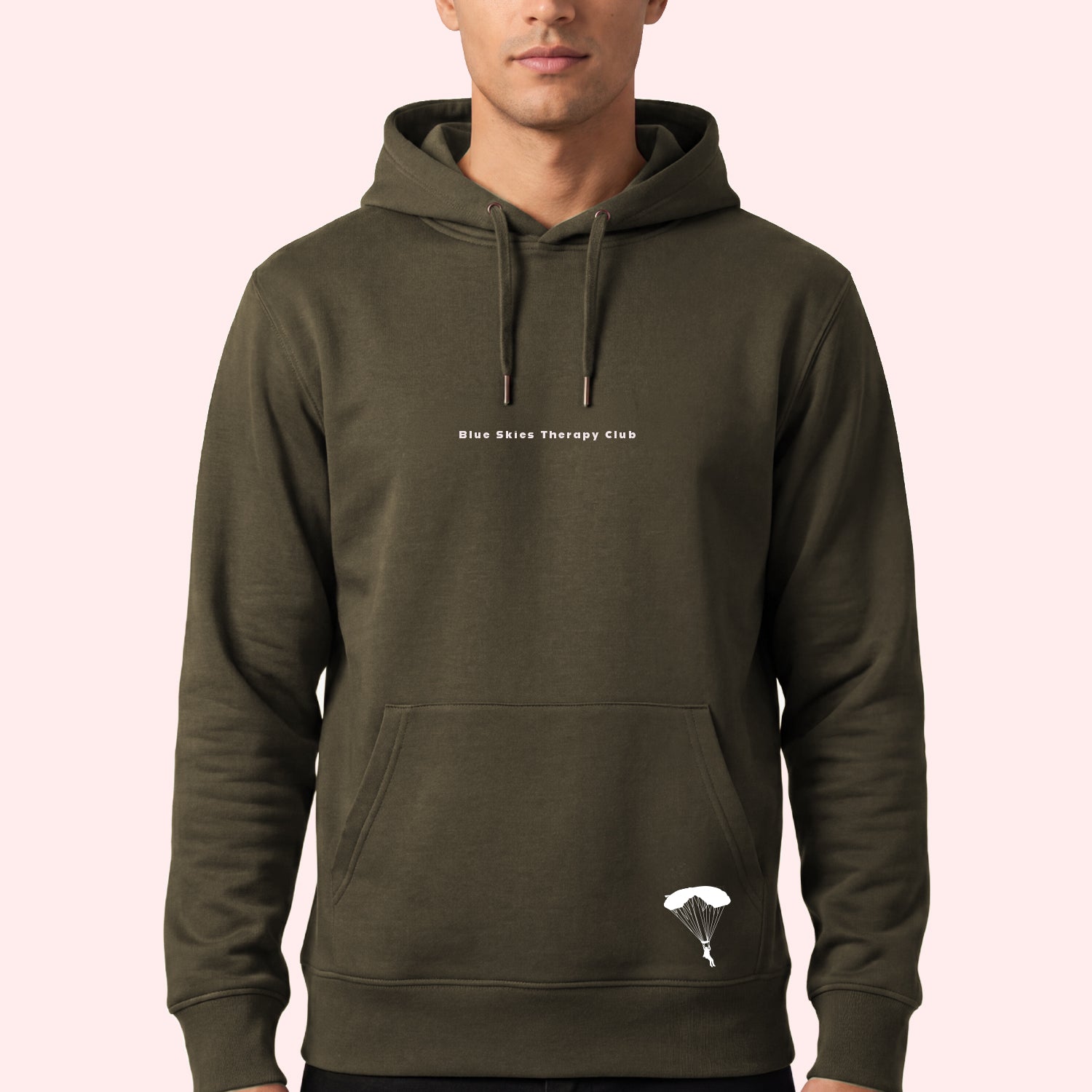 Blue Skies Therapy Club Skydiving Hoodie