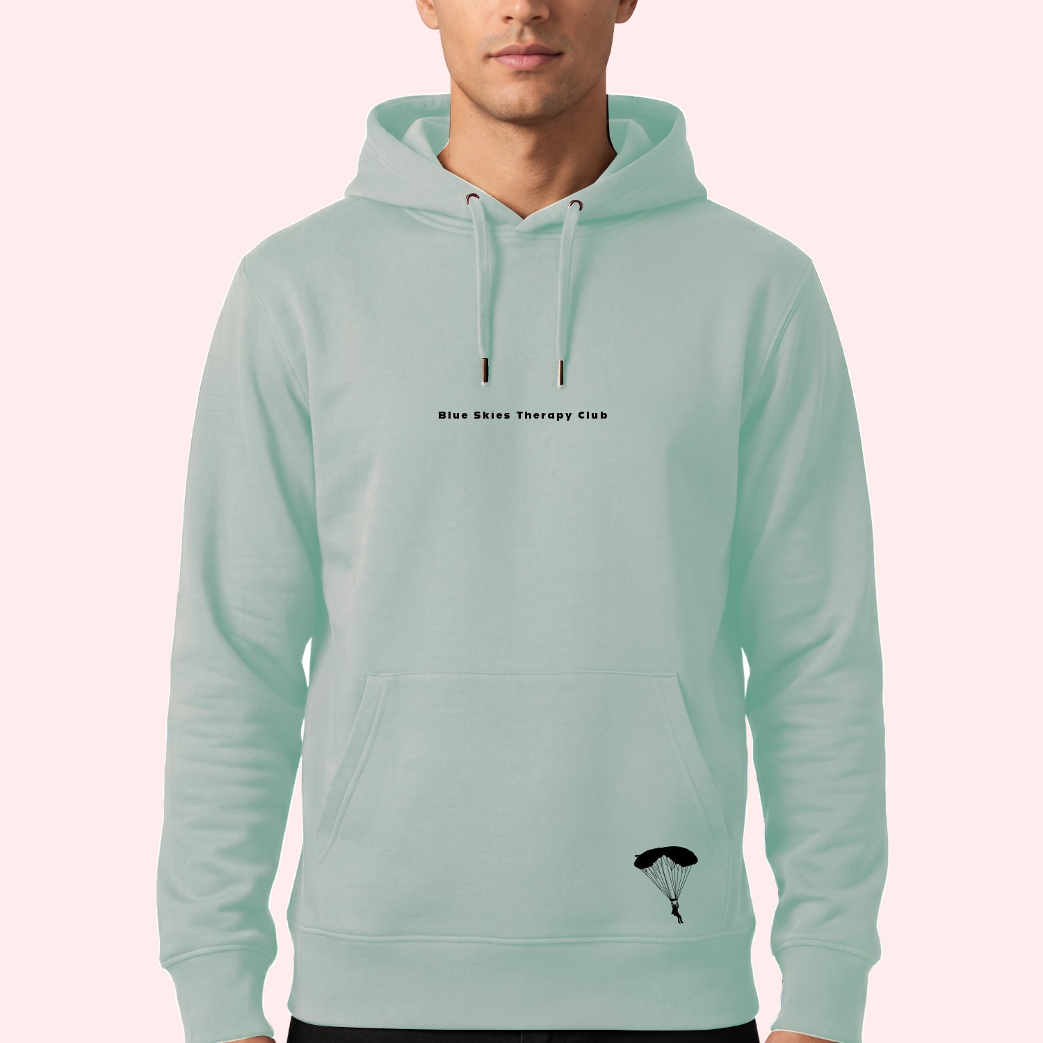 Blue Skies Therapy Club Skydiving Hoodie