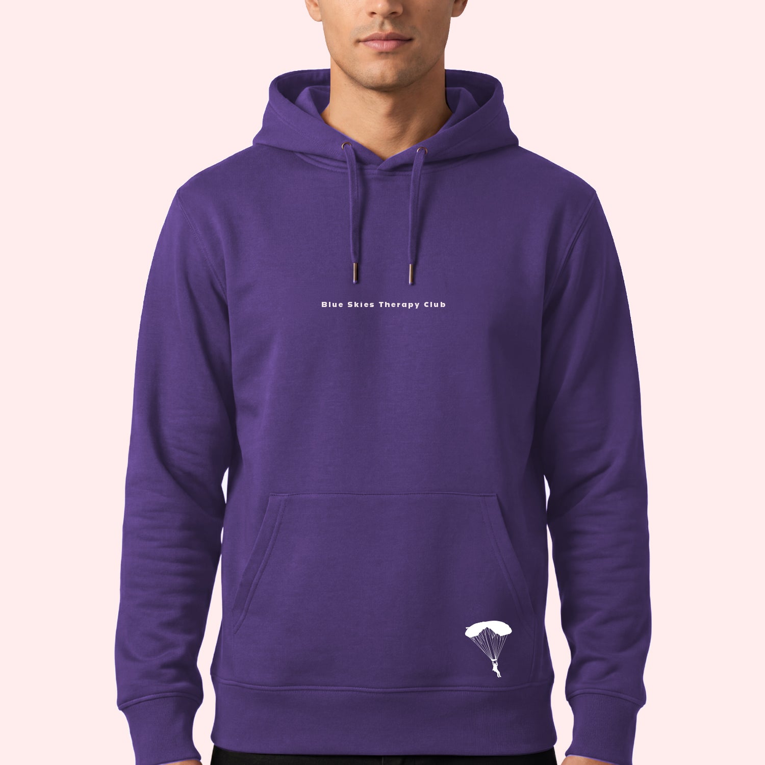 Blue Skies Therapy Club Skydiving Hoodie