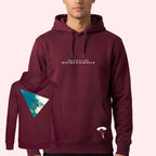 Personalised Skydiving Hoodie with DZ Coordinates