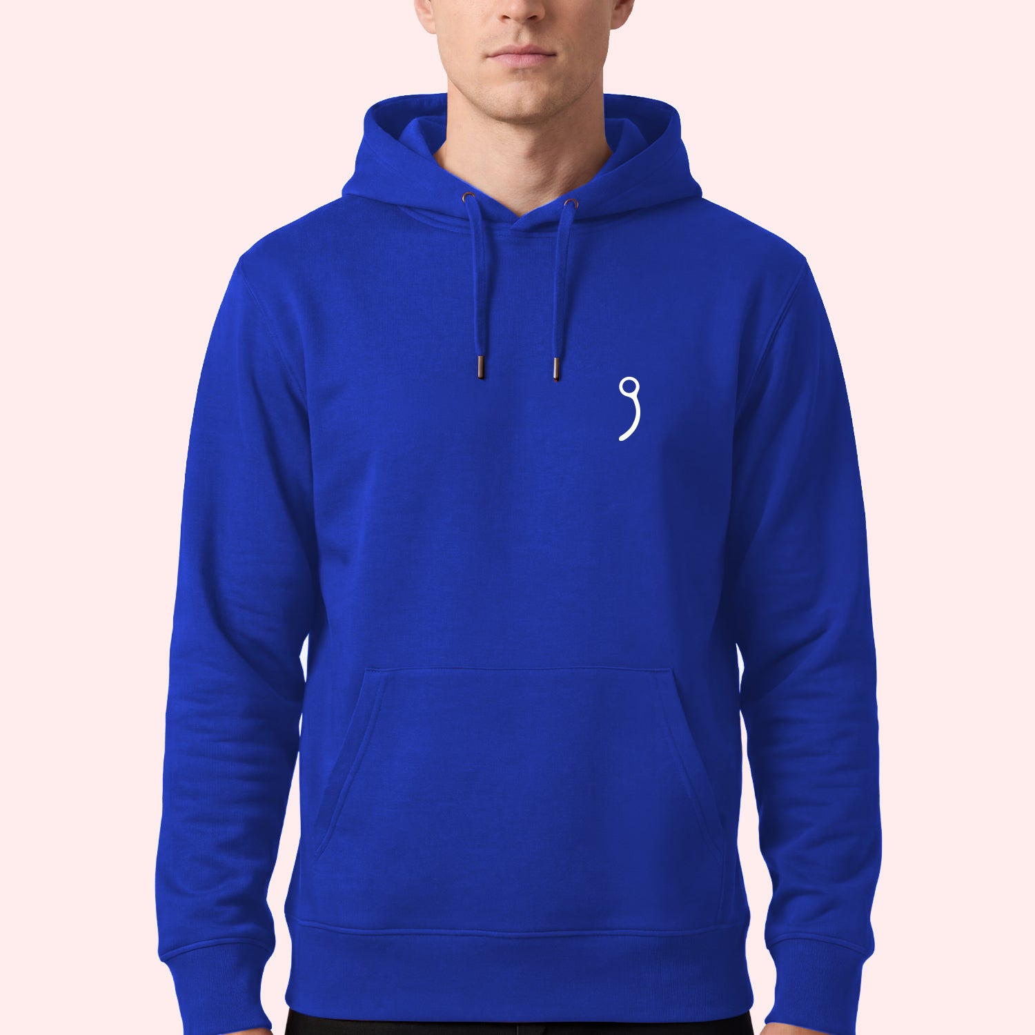 Minimal Closing Pin Hoodie