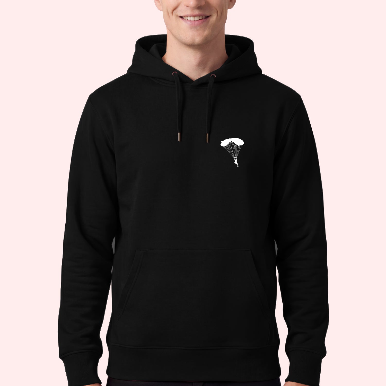 Minimal Parachute Skydiving Hoodie