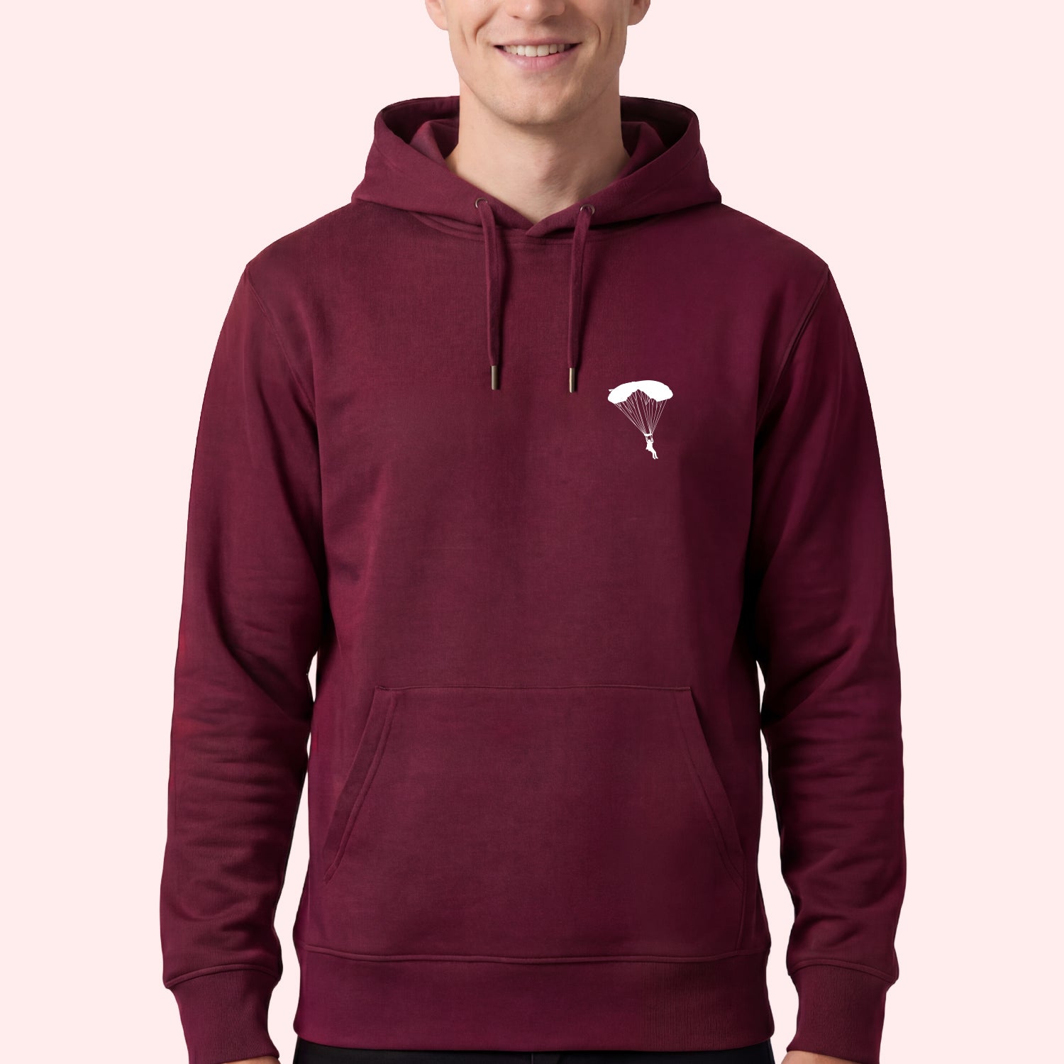 Minimal Parachute Skydiving Hoodie