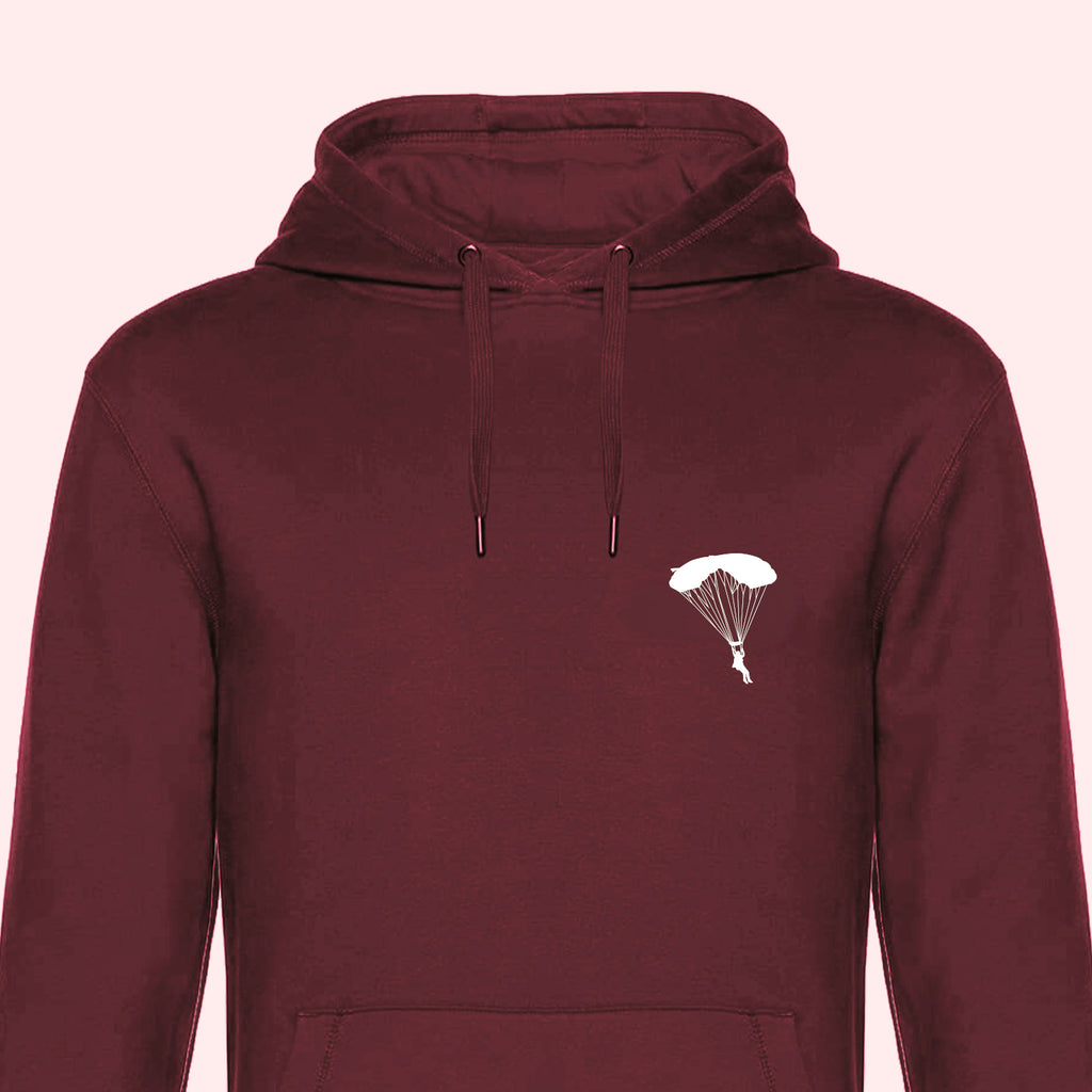 Minimal Parachute Skydiving Hoodie