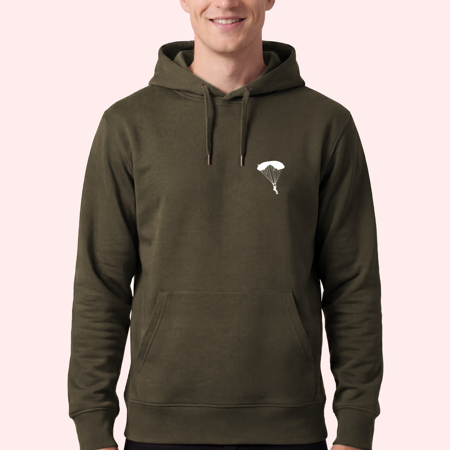 Minimal Parachute Skydiving Hoodie
