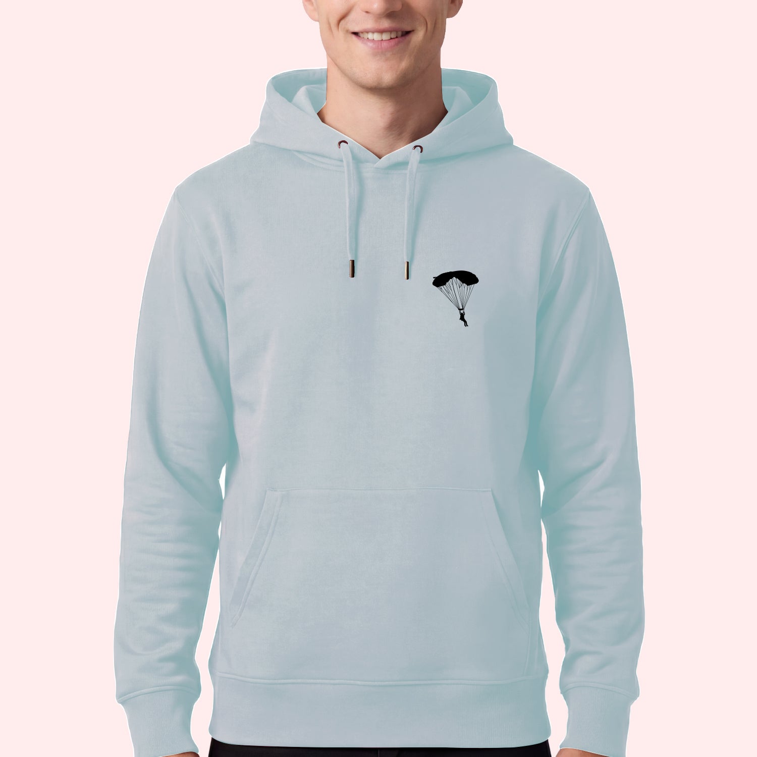 Minimal Parachute Skydiving Hoodie