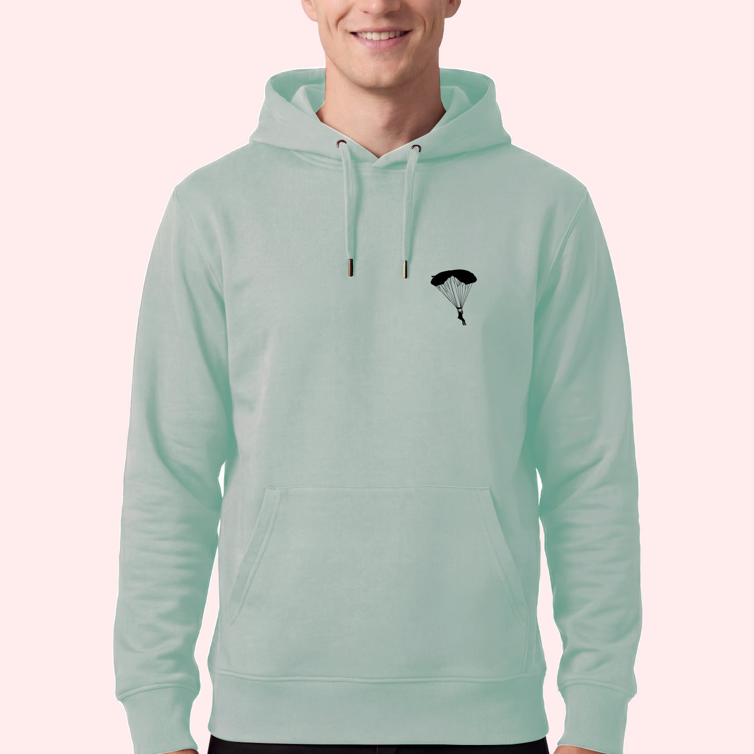 Minimal Parachute Skydiving Hoodie
