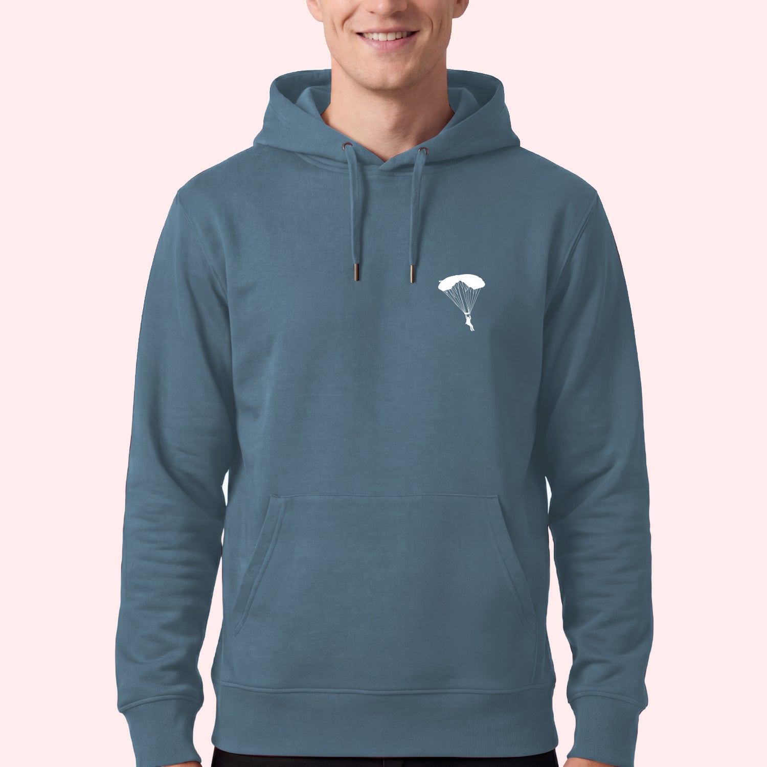 Minimal Parachute Skydiving Hoodie