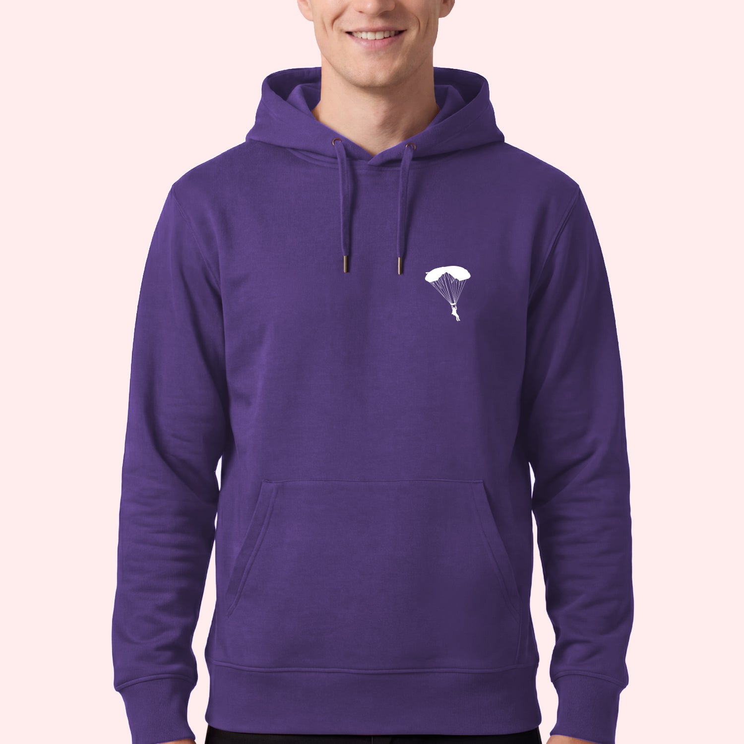 Minimal Parachute Skydiving Hoodie
