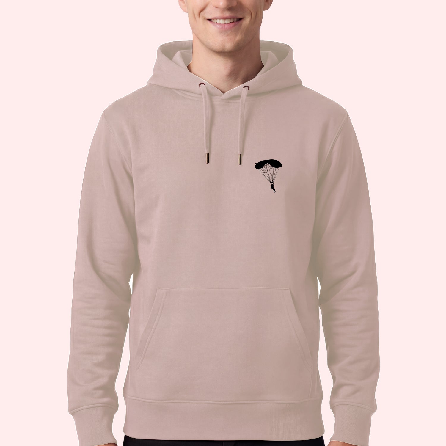 Minimal Parachute Skydiving Hoodie