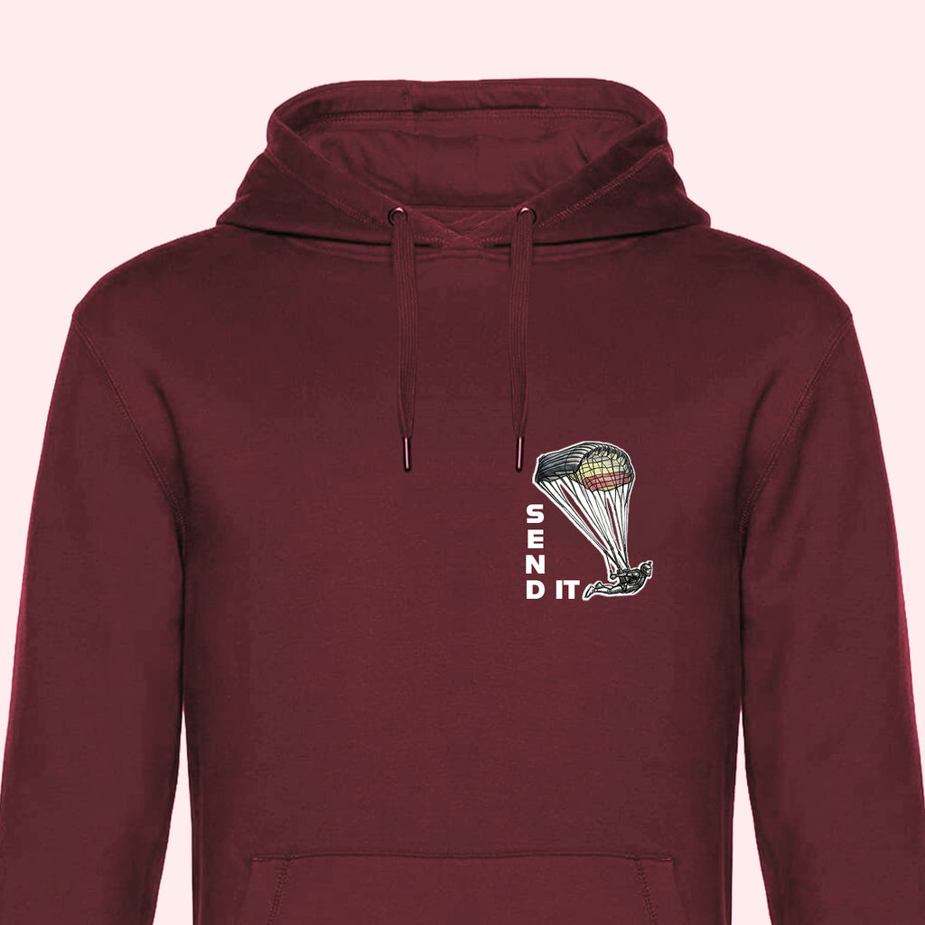 Small Send It Parachute Hoodie for Swoopers