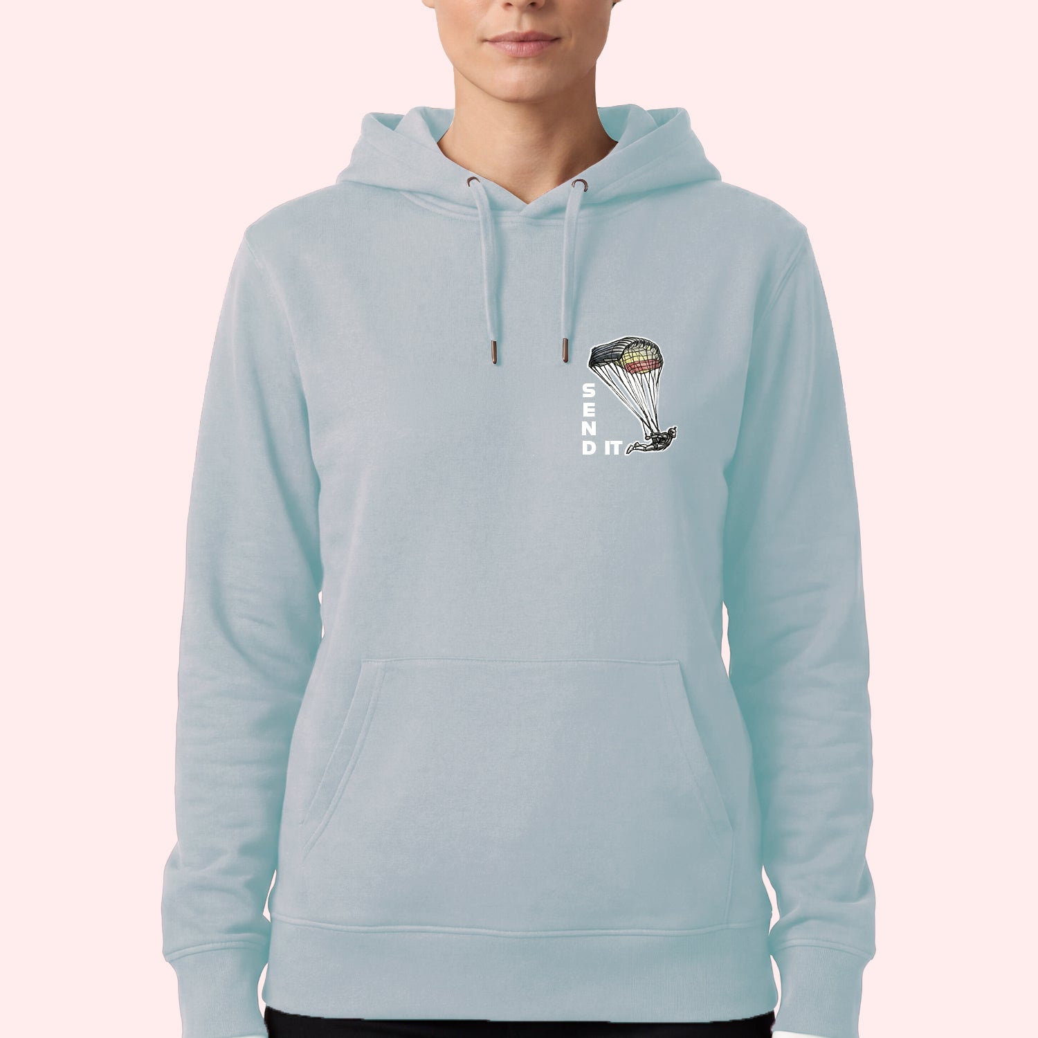 Small Send It Parachute Hoodie for Swoopers