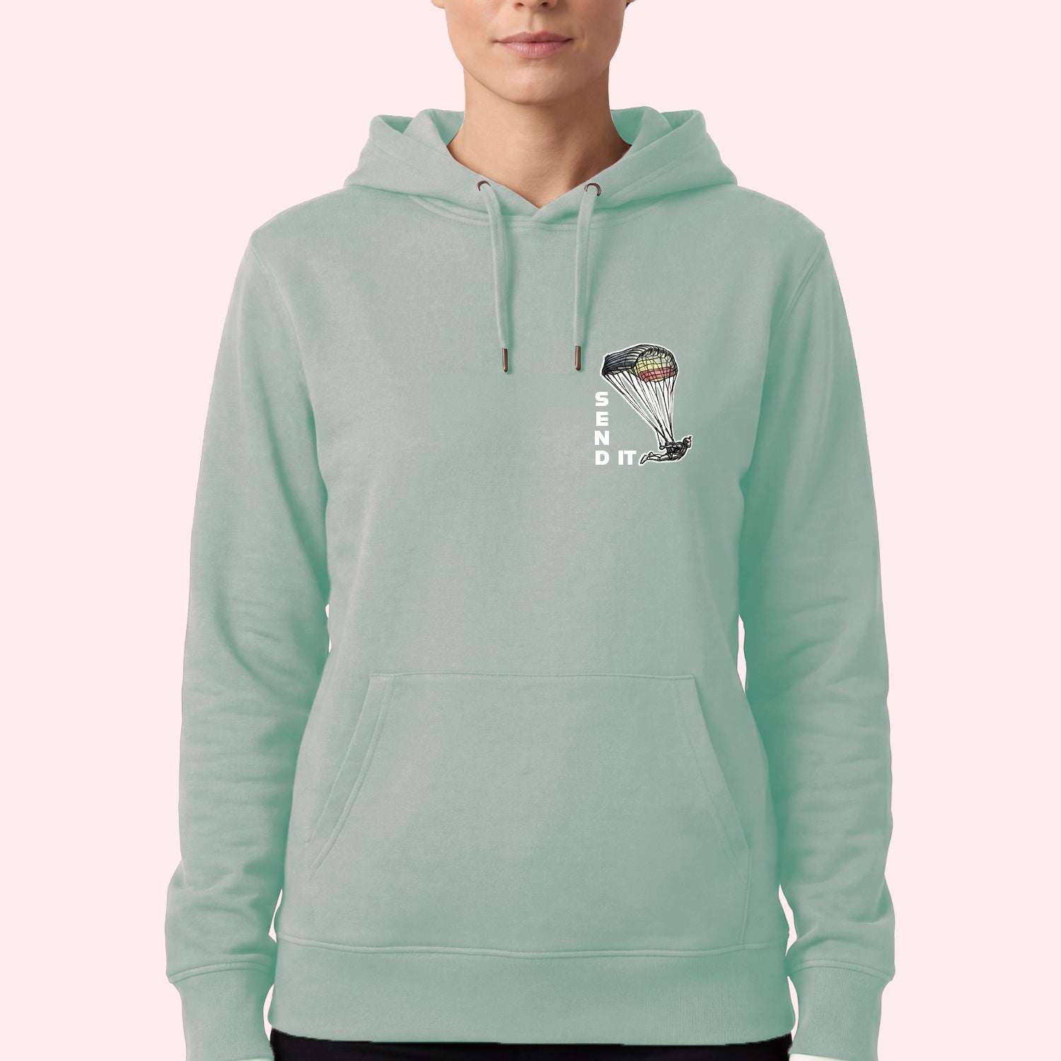 Small Send It Parachute Hoodie for Swoopers