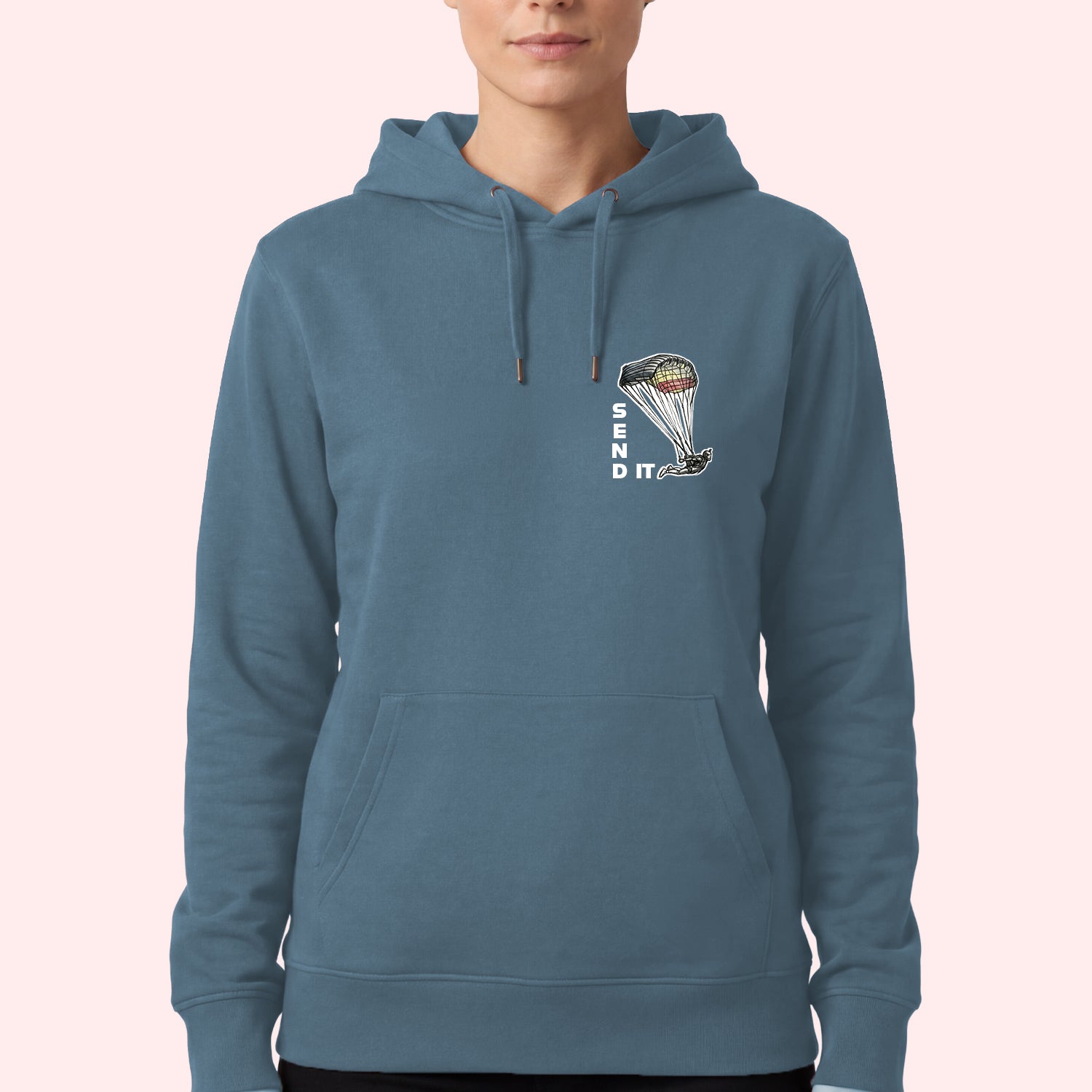 Small Send It Parachute Hoodie for Swoopers