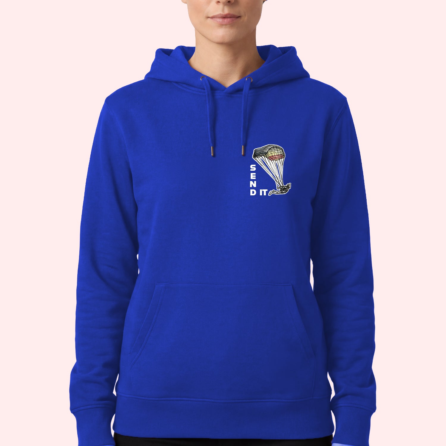 Small Send It Parachute Hoodie for Swoopers