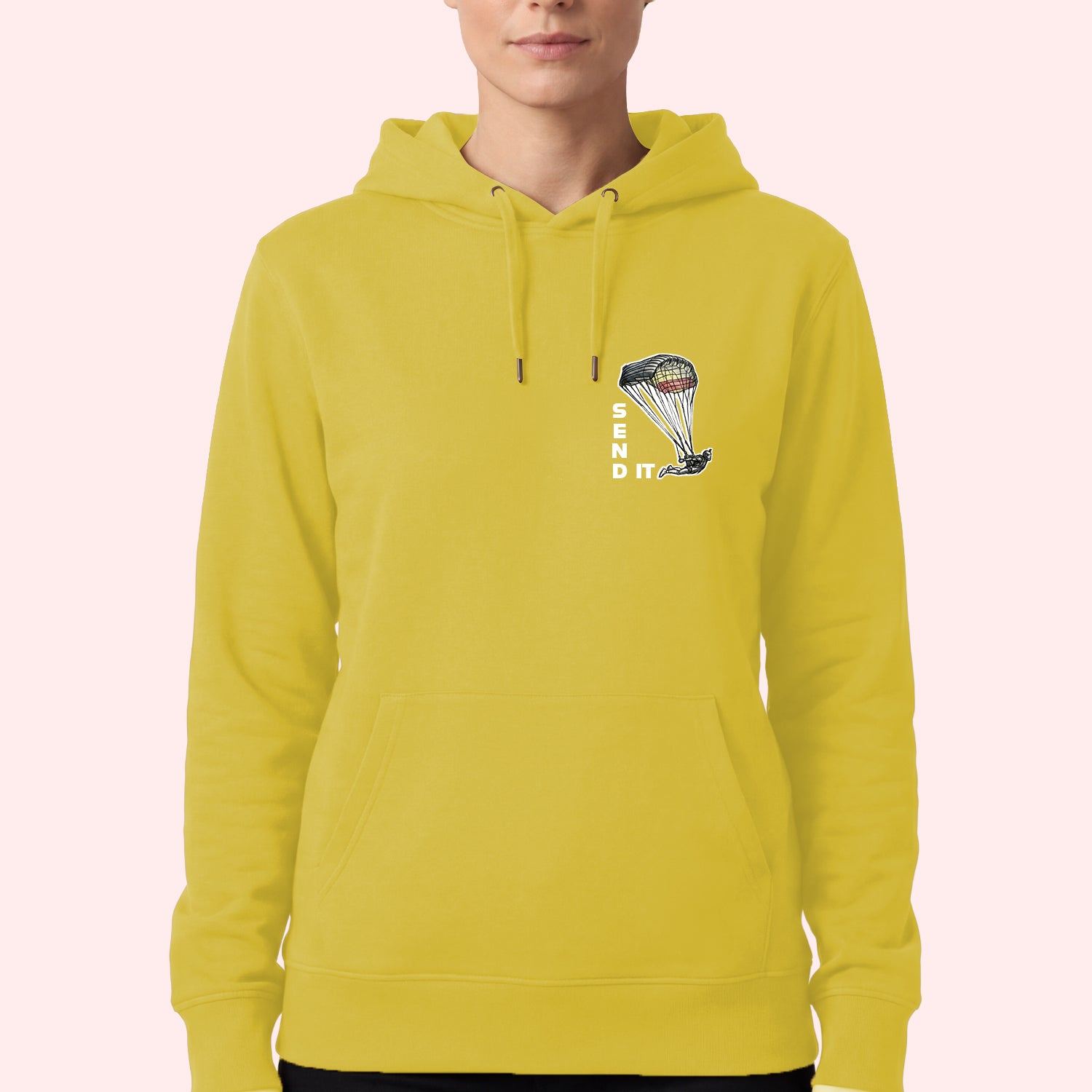 Small Send It Parachute Hoodie for Swoopers