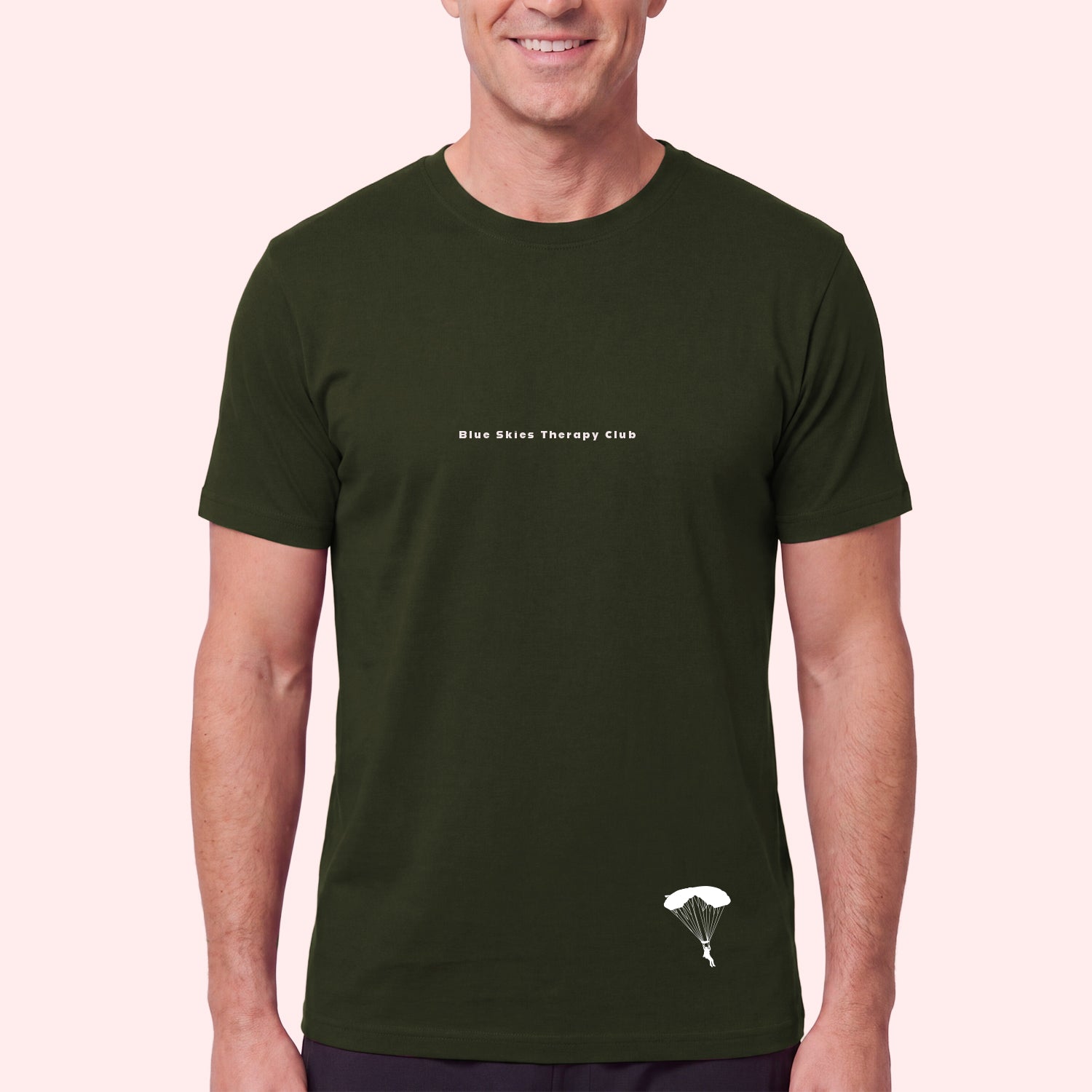 Parachute T-Shirt for Skydivers – Blue Skies Therapy Club