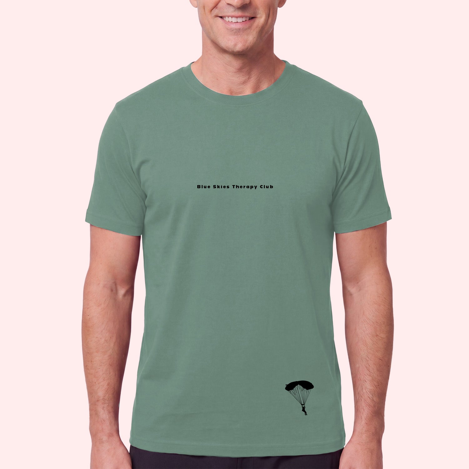Parachute T-Shirt for Skydivers – Blue Skies Therapy Club