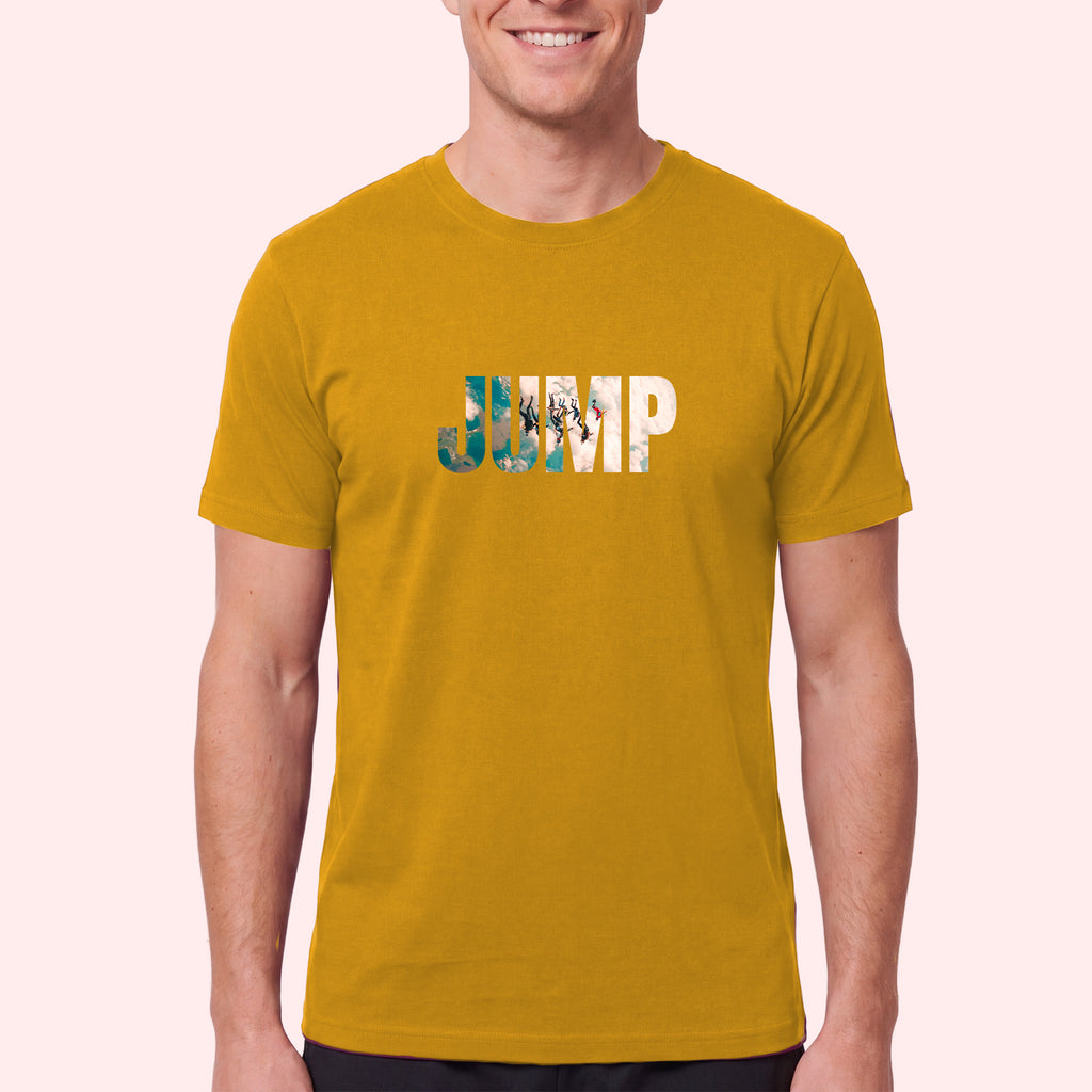 Skydiving JUMP T-Shirt with Photo Fill