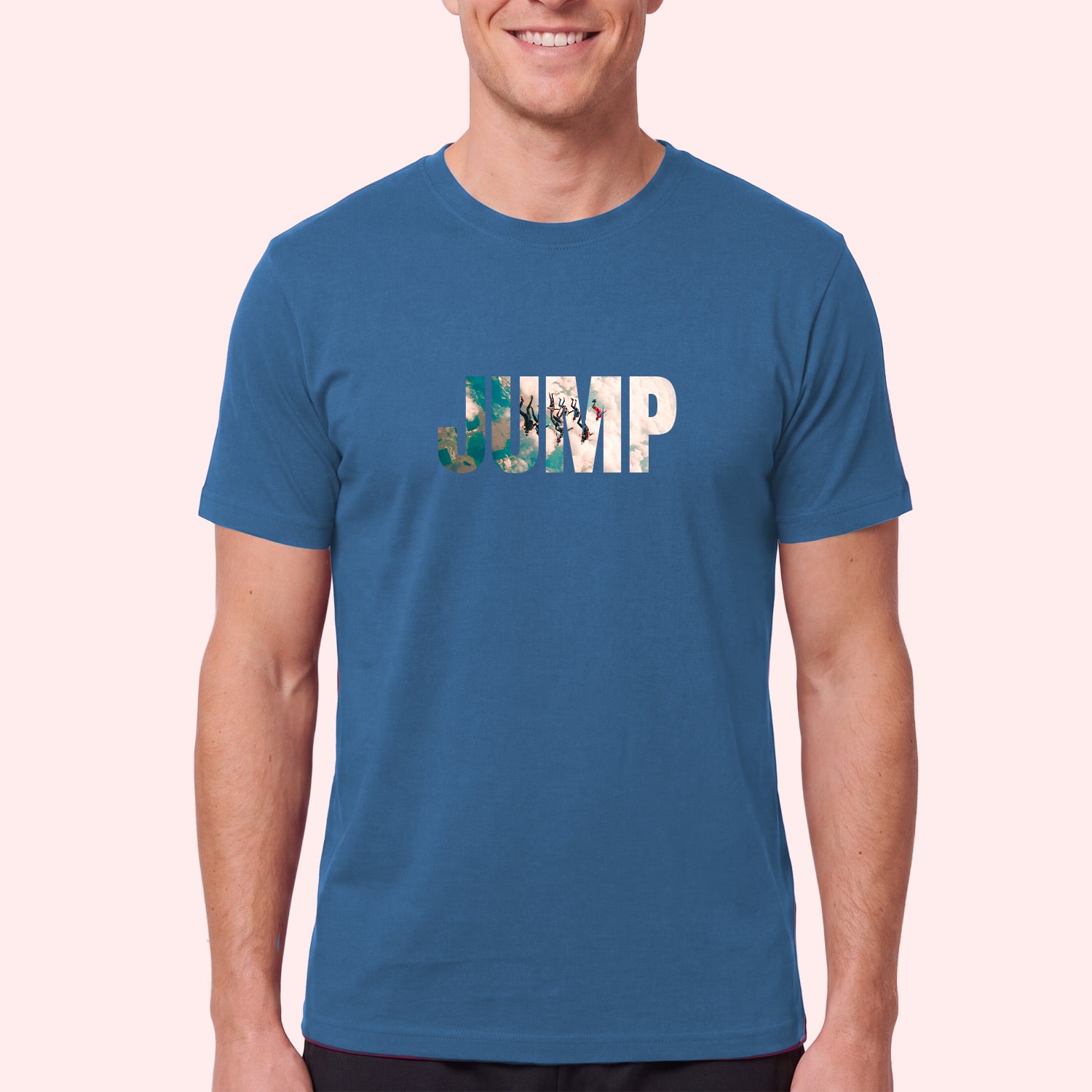 Skydiving JUMP T-Shirt with Photo Fill