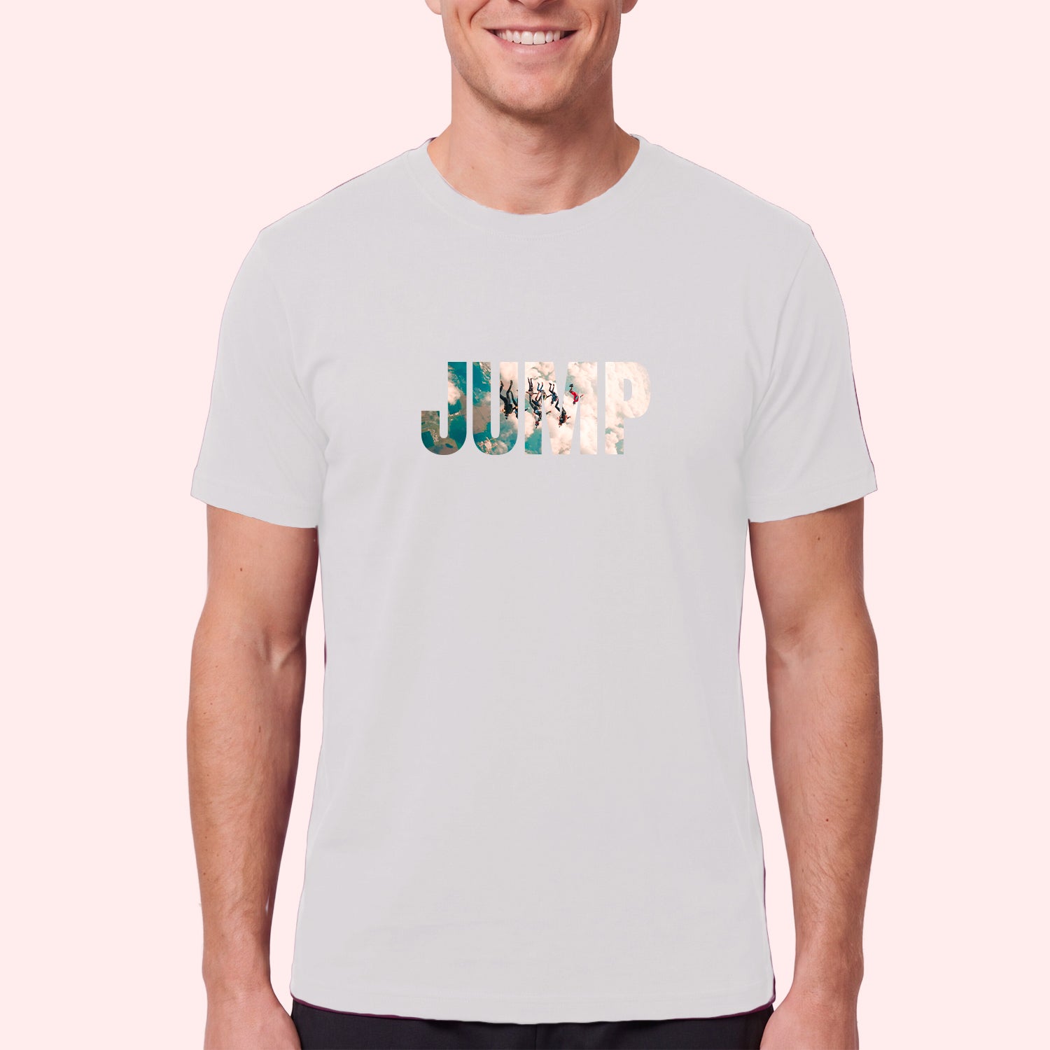 Skydiving JUMP T-Shirt with Photo Fill