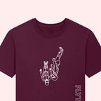 Flytopia Skydiving Team T-Shirt with Side Logo