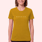 Minimal Skydiving Print T-Shirt for Skydivers