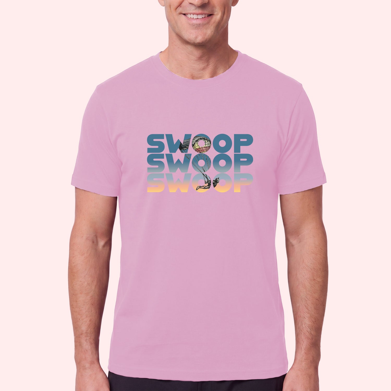Retro Swoop T-Shirt for Skydivers