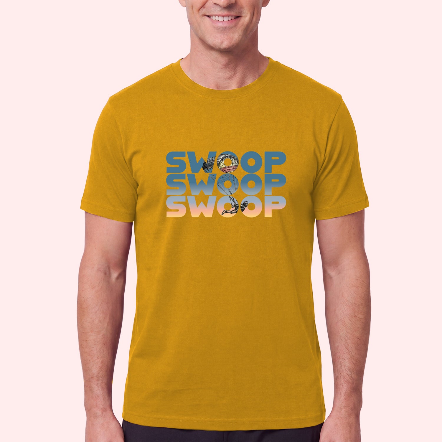 Retro Swoop T-Shirt for Skydivers