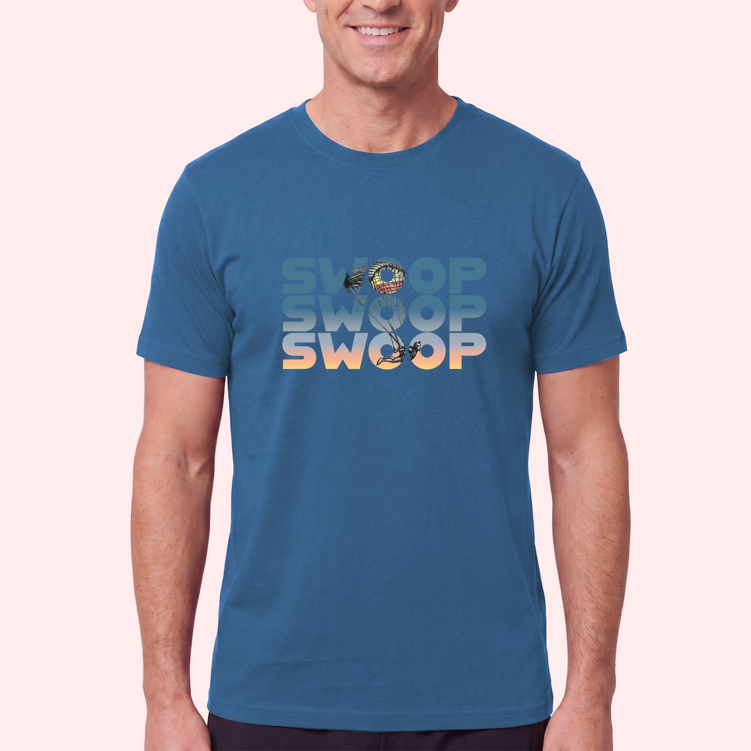 Retro Swoop T-Shirt for Skydivers