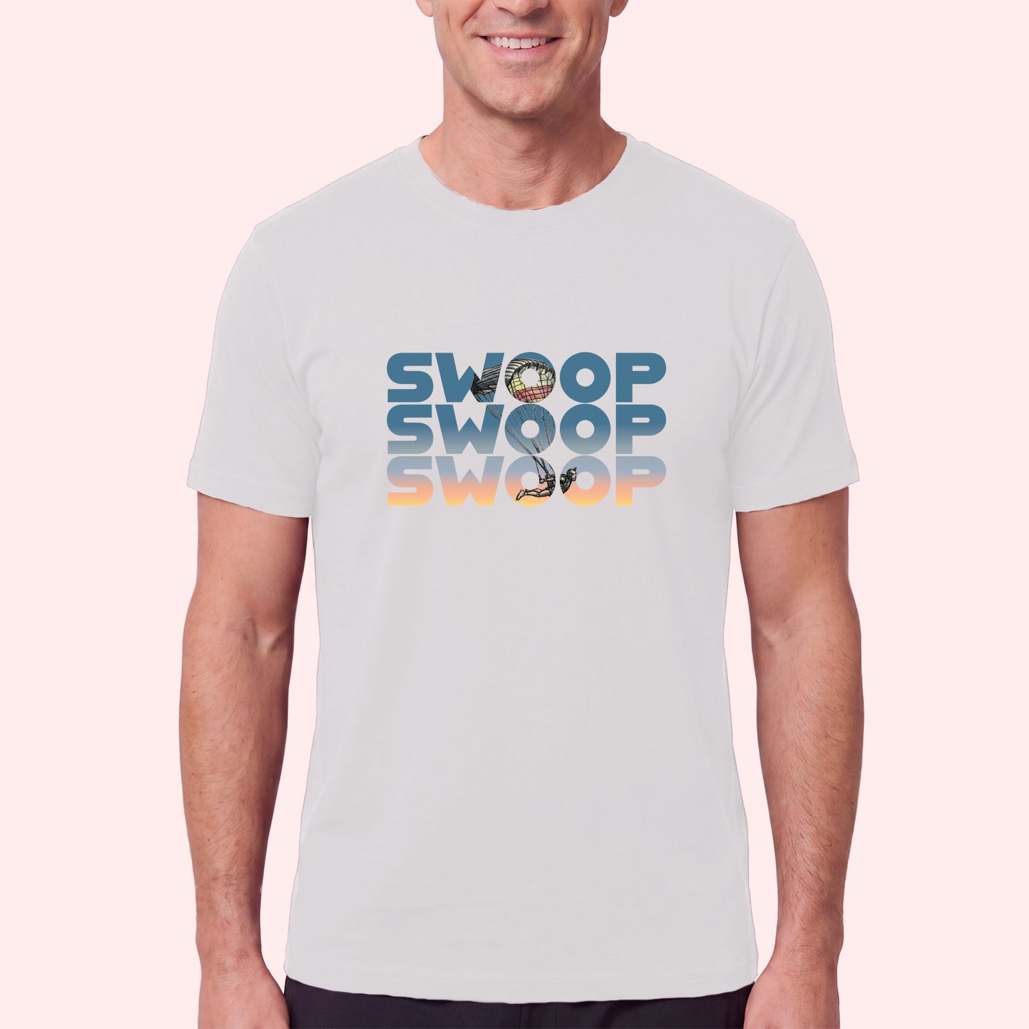 Retro Swoop T-Shirt for Skydivers